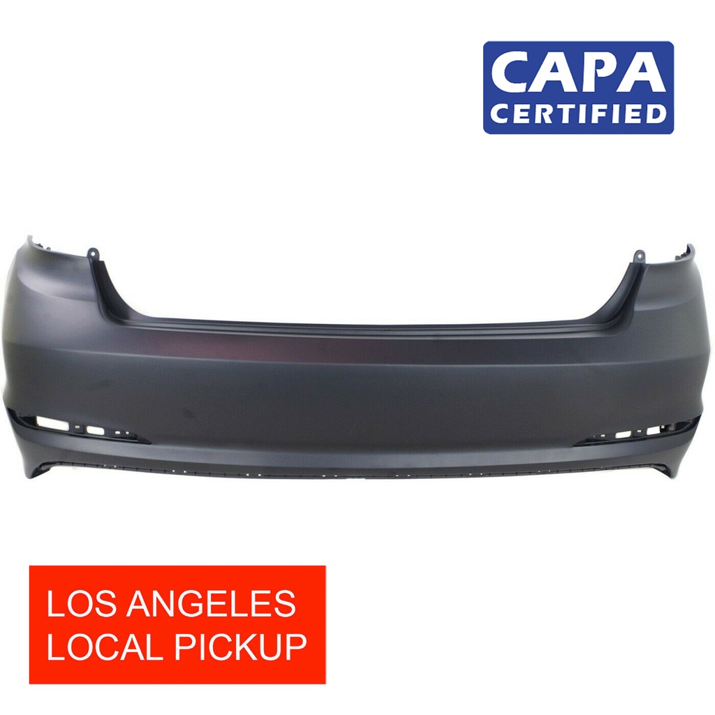 Primed Rear Bumper Cover Fascia for 2015-2017 Hyundai Sonata HY1100205C CAPA