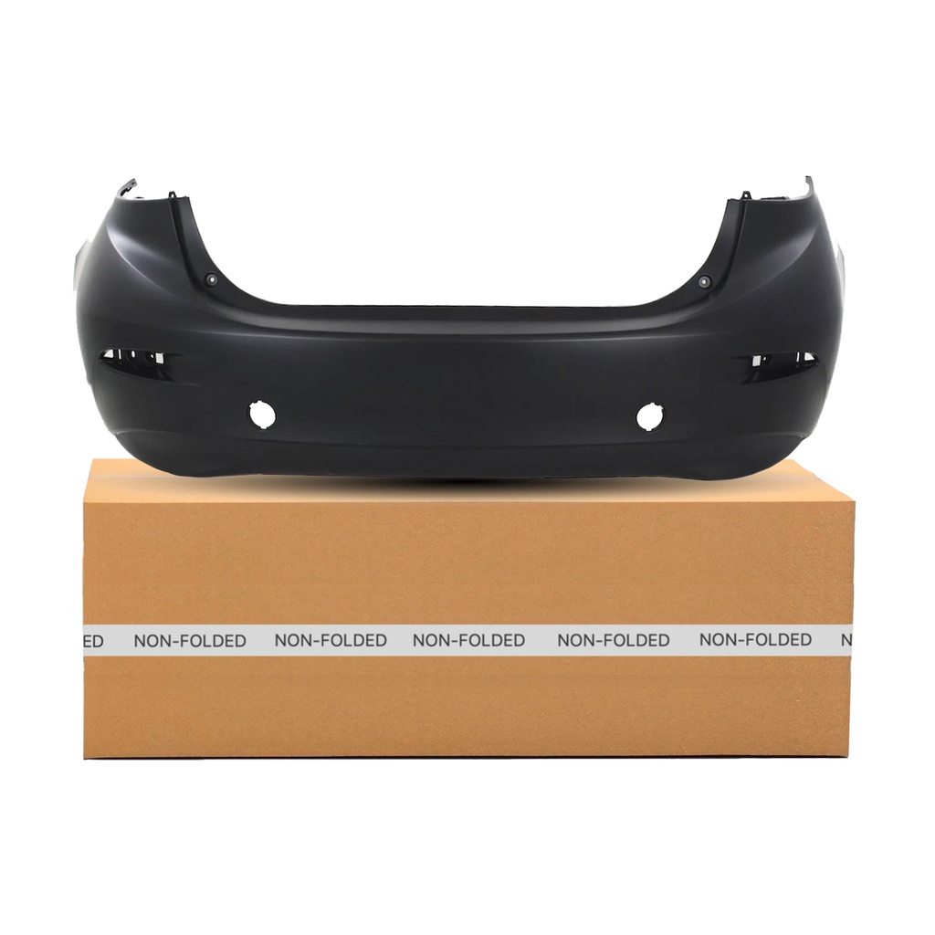 Rear Bumper Cover for Mazda 3 2014-2018 Primed BJS7-50-221-ABB, MA1100215-NF