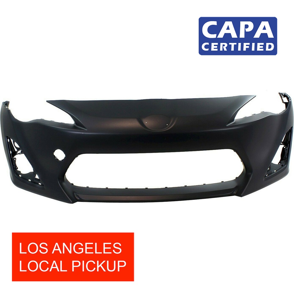 Primed Front Bumper Cover for 2013-2016 Scion FR-S W/Fog hls SC1000110C CAPA