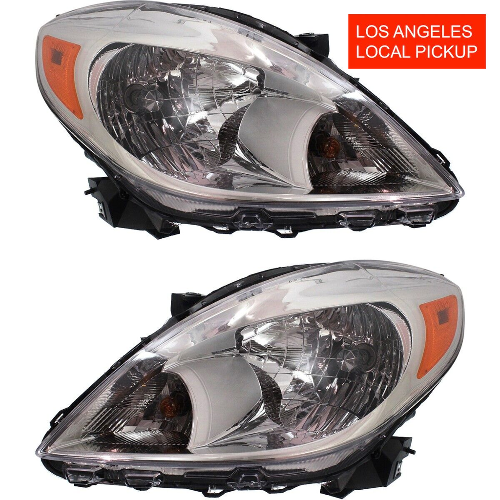 Left, Right Set HeadLight for NISSAN VERSA 2012-2014 NI2502207 NI2503207
