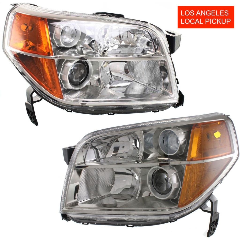 Left, Right Set HeadLight for HONDA PILOT 2006-2008 HO2519110 HO2518110