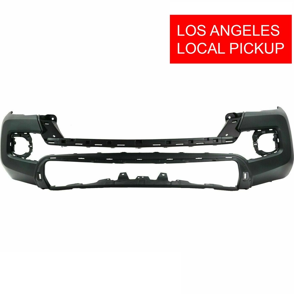 Front Bumper Cover for 2016-2020 Toyota Tacoma w/Fog Light Holes TO1000414
