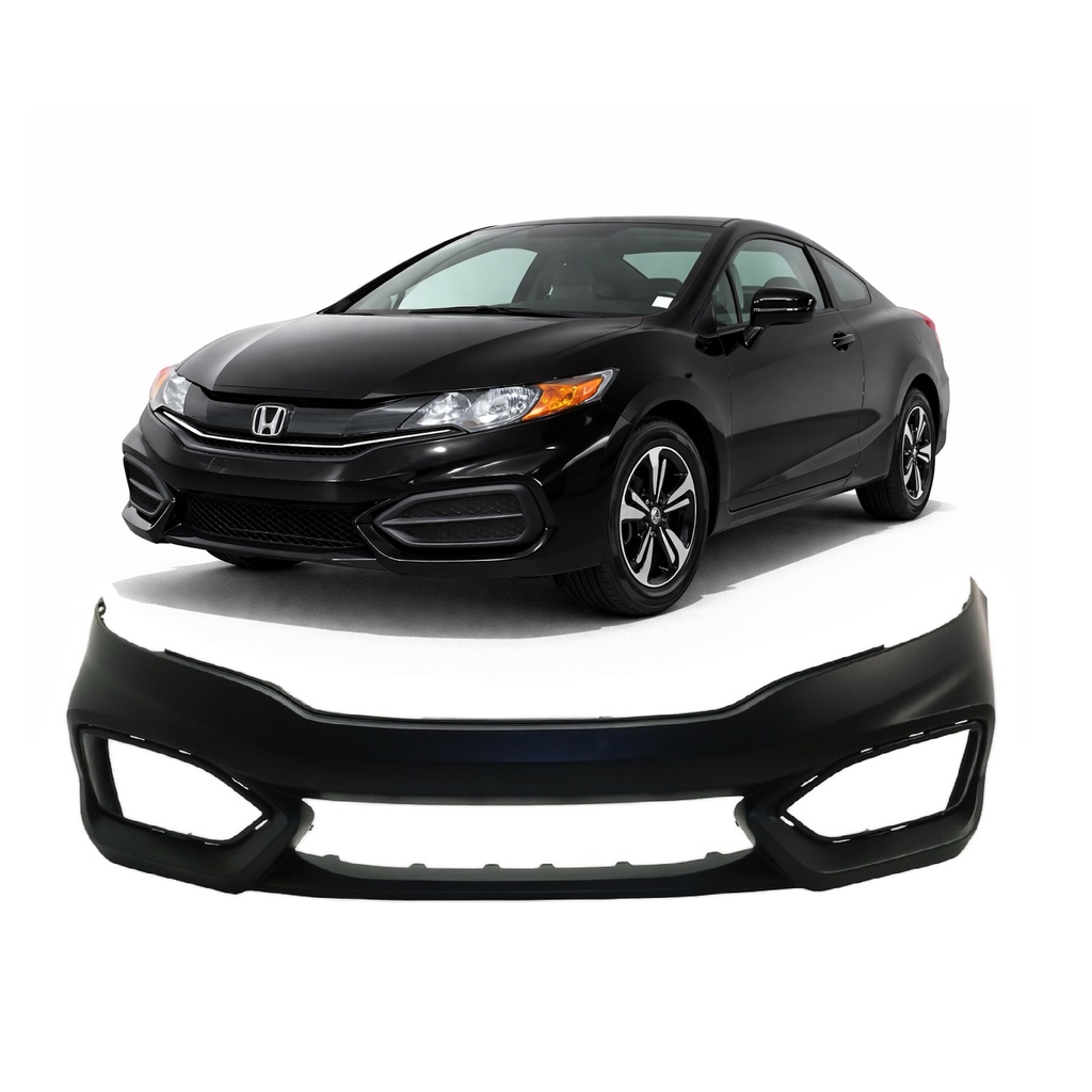 Front Bumper Cover for Honda Civic 2014-2015 Primed 71101-TS8-A50ZZ, HO1000296