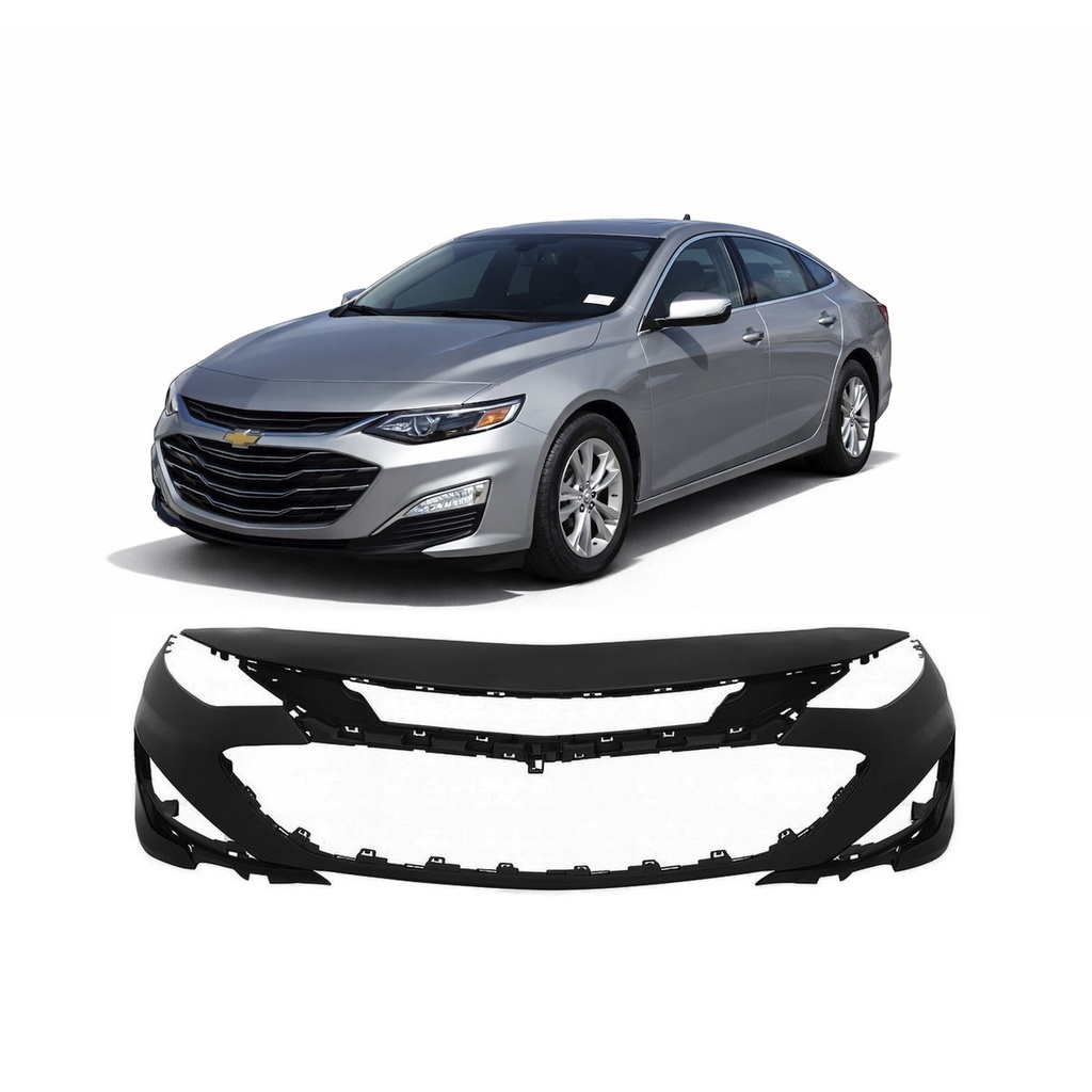 Front Bumper Cover for Chevrolet Malibu 2019-2023 Primed 84543709, GM1000A37
