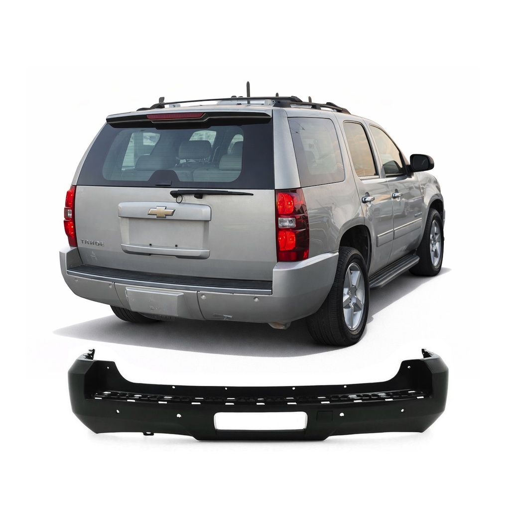 Rear Bumper Cover for Chevrolet Tahoe 2007-2014 Primed 25830551, GM1100783
