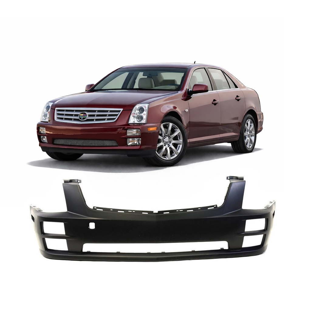 Front Bumper Cover for Cadillac STS 2005-2007 Primed 12335935, GM1000756