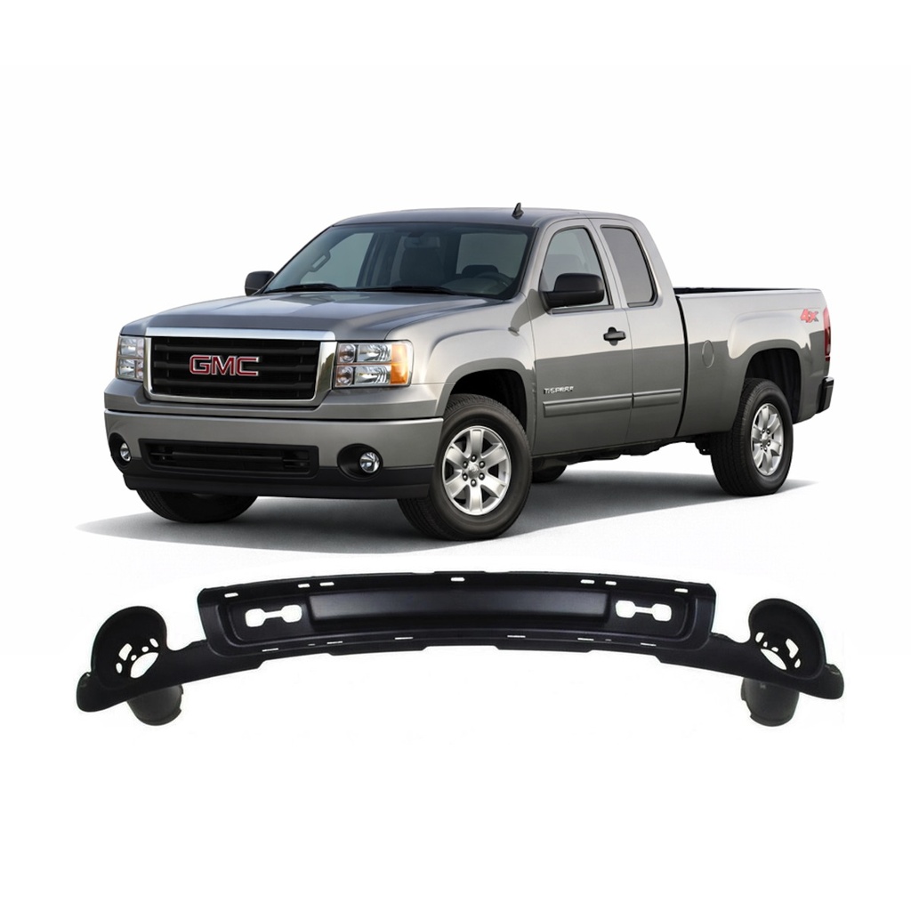 Front Lower Bumper Cover for GMC Sierra 1500 2007-2013 Air Dam Deflector Valance