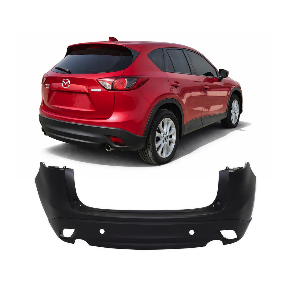 Rear Bumper Cover for Mazda CX-5 2013-2016 Primed KDY7-50-22XD-BB, MA1100210