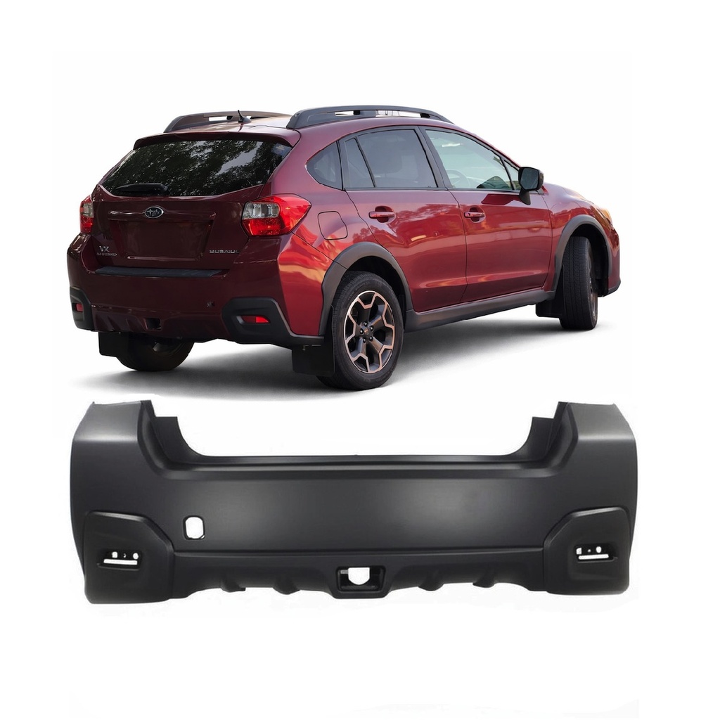 Rear Bumper Cover for Subaru XV Crosstrek 2013-2017 Primed 57704FJ041 SU1100171