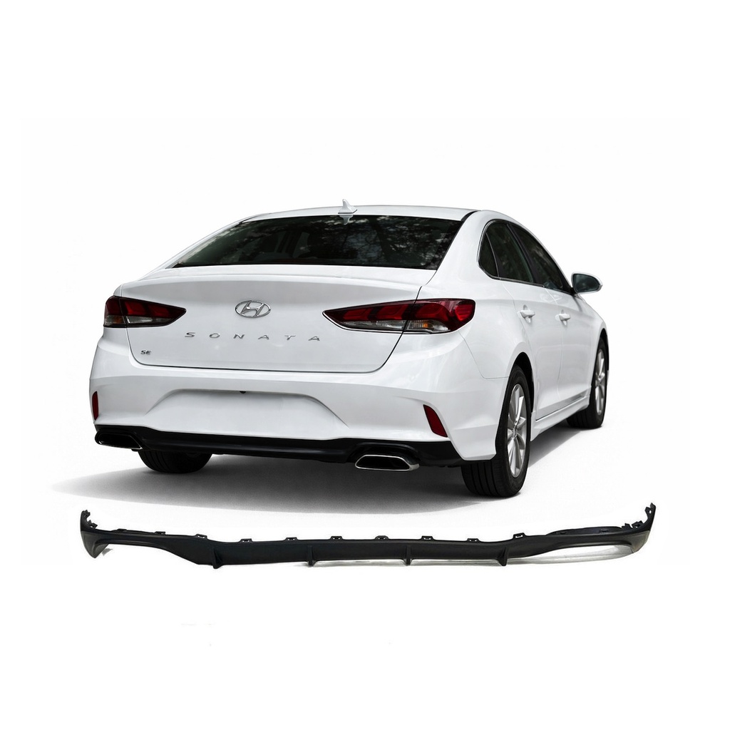Rear Lower Bumper Cover for Hyundai Sonata 2018-2019 86612-C2800, HY1195122
