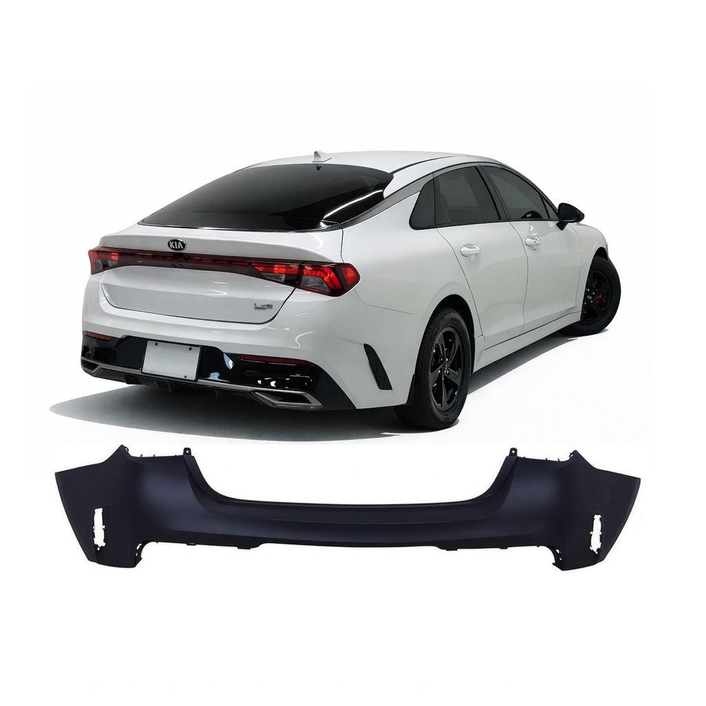 Rear Bumper Cover for Kia K5 2021-2024 Primed LX LXS, 86611-L3000, KI1100237