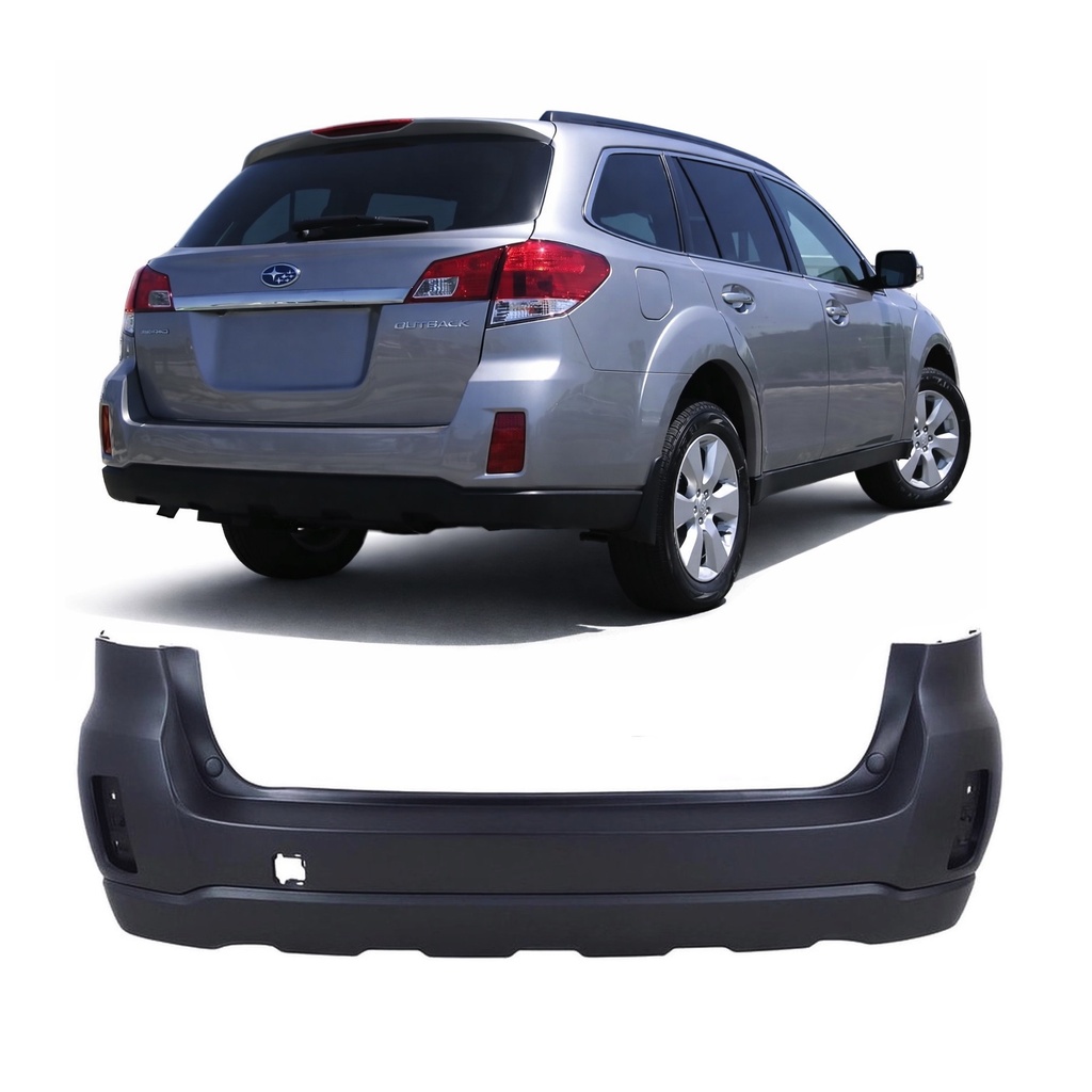 Rear Bumper Cover for Subaru Outback 2010-2014 Primed 57704AJ07A, SU1100164