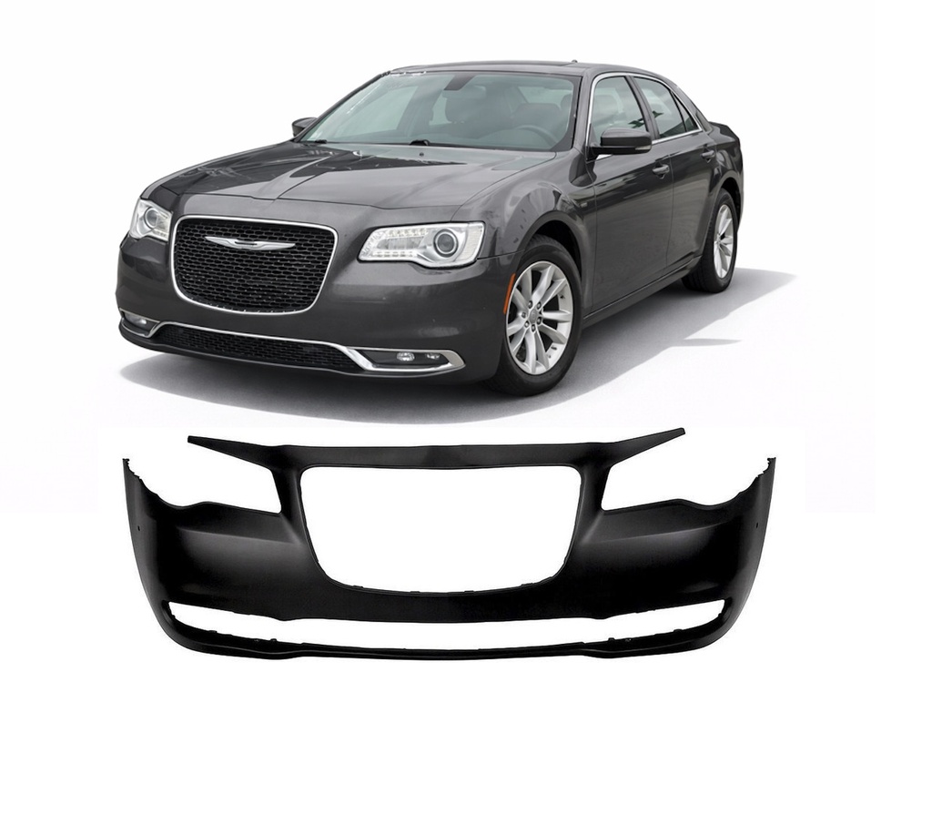 Front Bumper Cover for Chrysler 300 2015-2023 Primed 5PN42TZZAD, CH1000A22