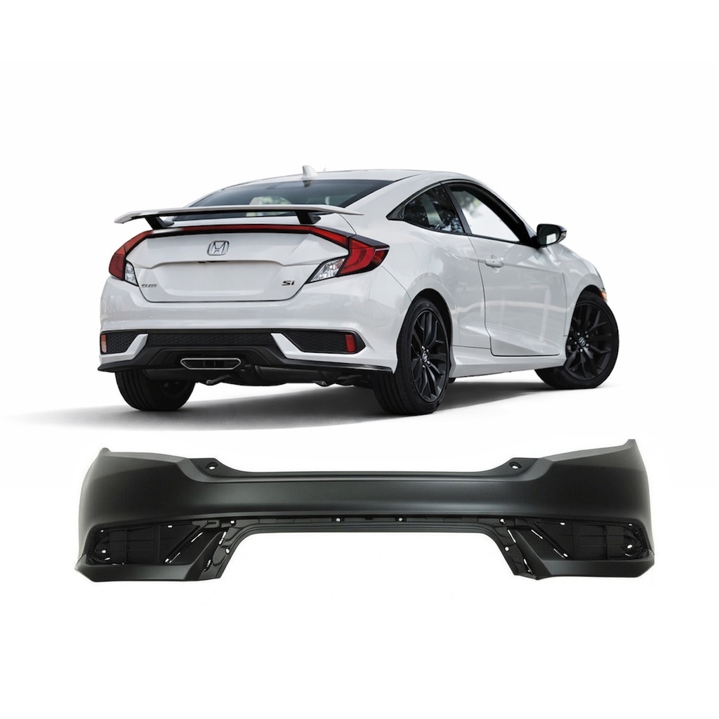 Rear Bumper Cover for Honda Civic 2016-2020 Primed 04715-TBG-A00ZZ, HO1100297