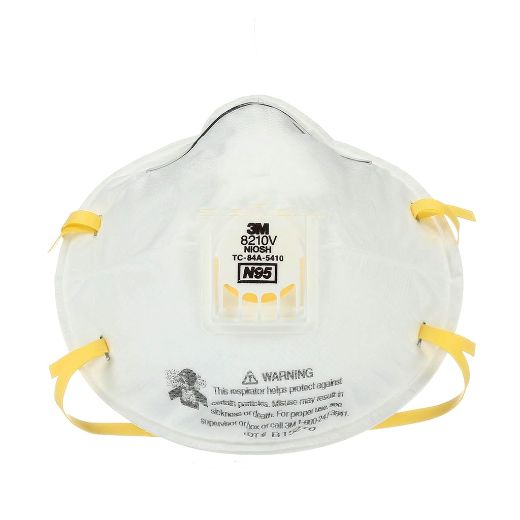 3M Particulate Respirator 8210V W/Cool Flow Valve