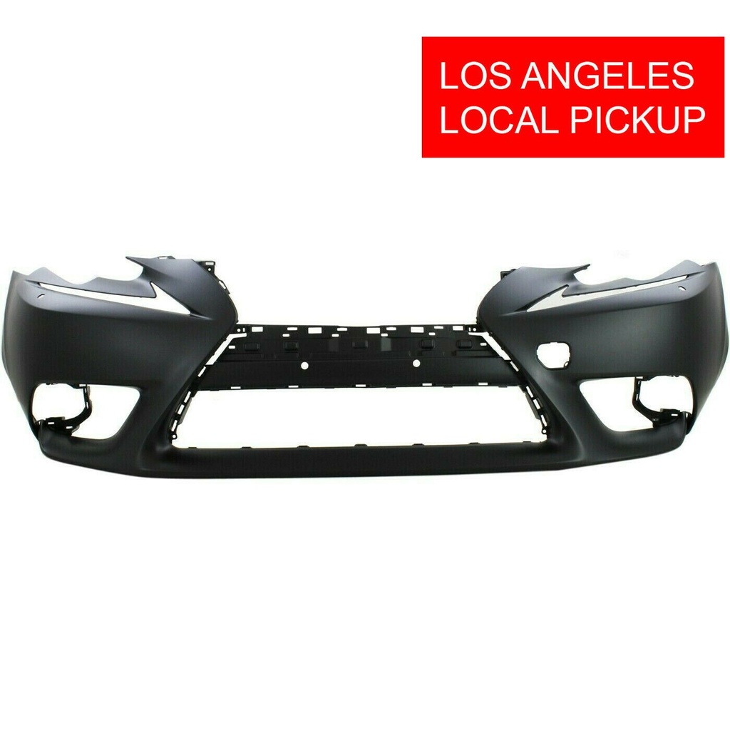 Front Bumper Cover for 2014-2016 Lexus IS200t IS250 IS350 w/Washer Holes