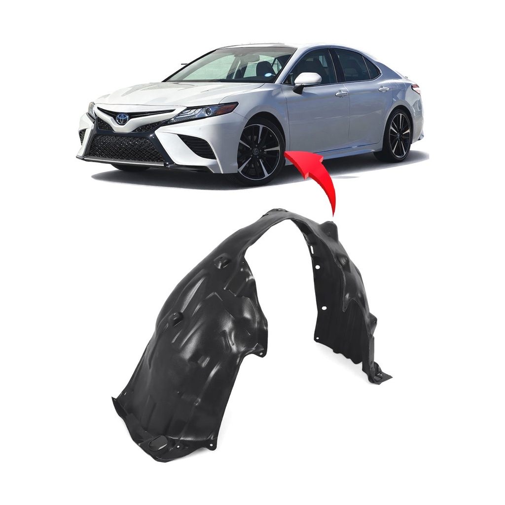 Front Left Driver Side Fender Liner for Toyota Camry 2018-2024 TO1248215