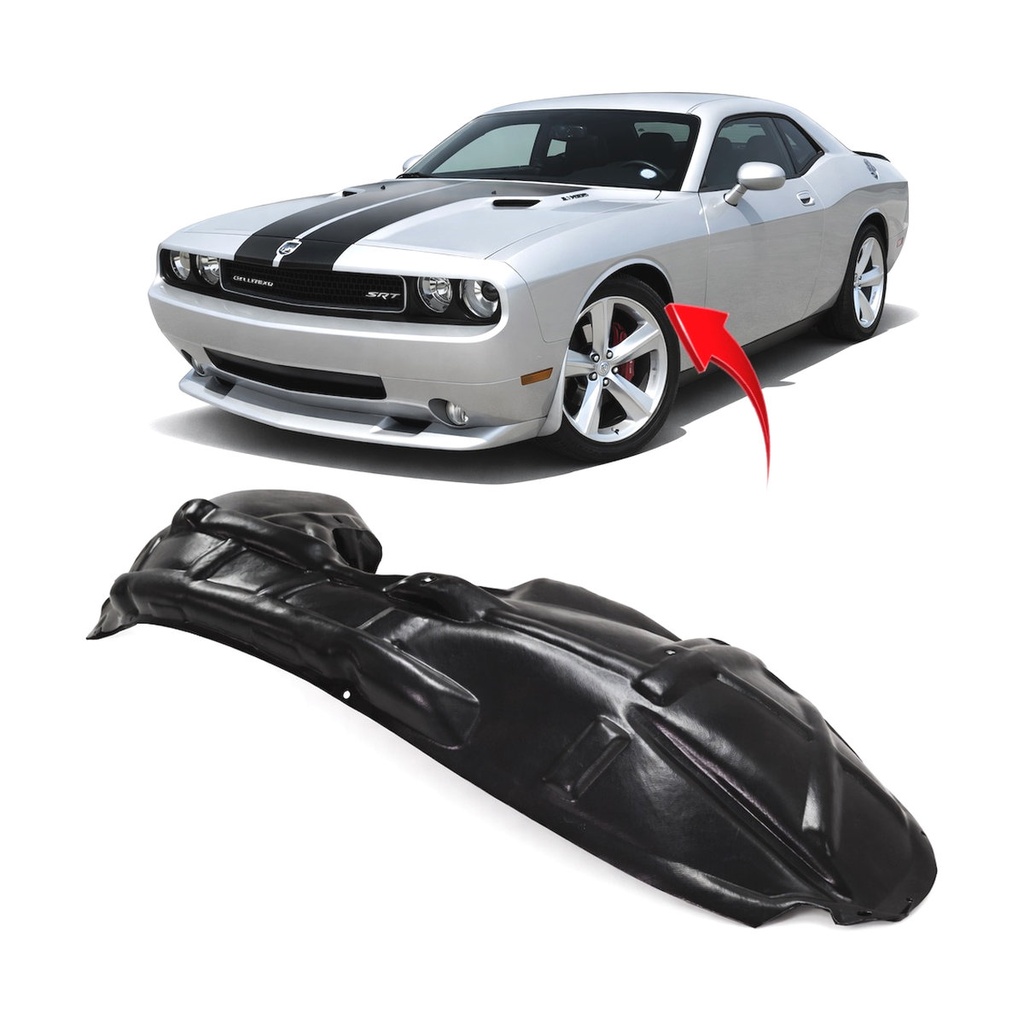 Front Left Driver Side Fender Liner for Dodge Challenger 2008-2014 CH1248150