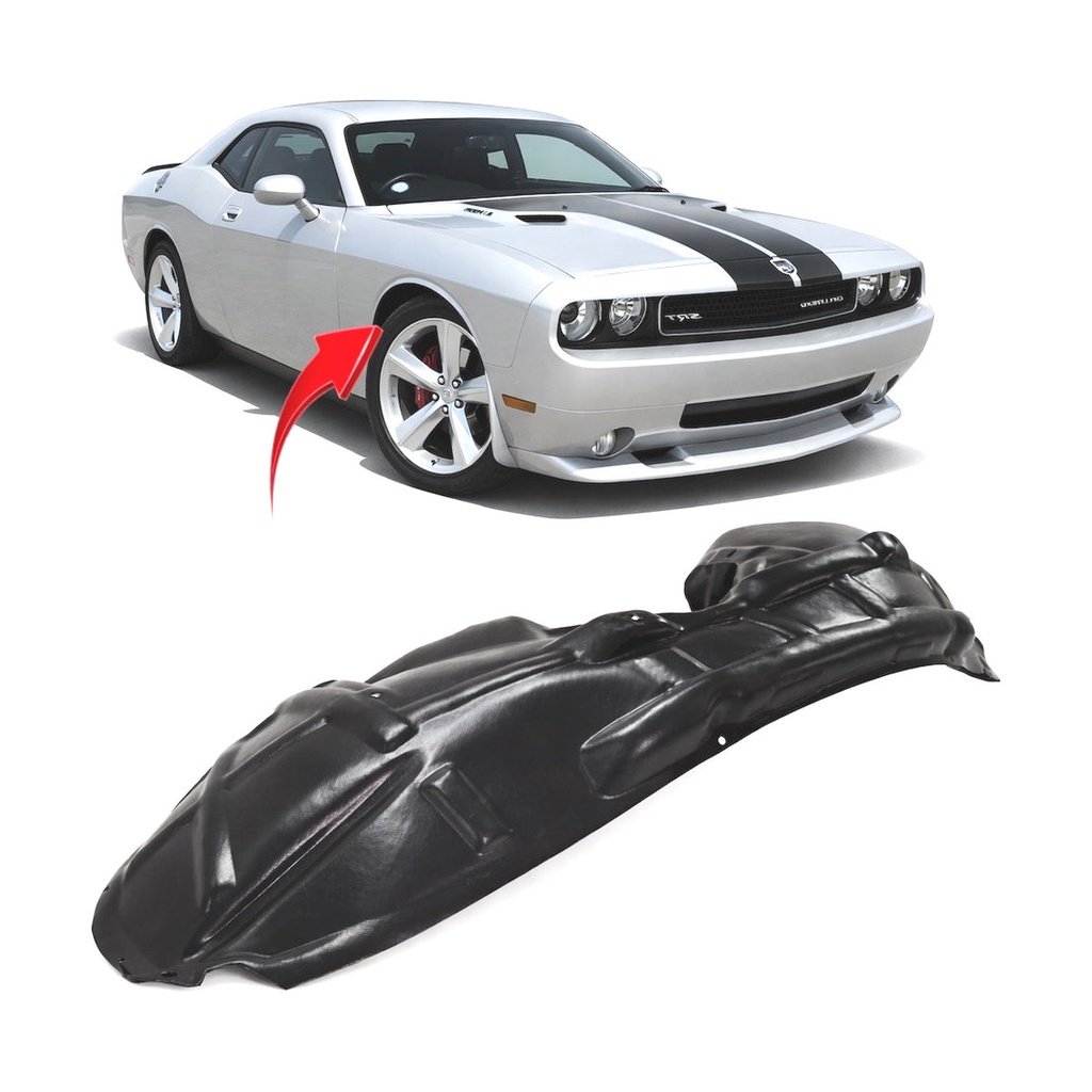 Front Right Passenger Side Fender Liner for Dodge Challenger 2008-2014 CH1249150