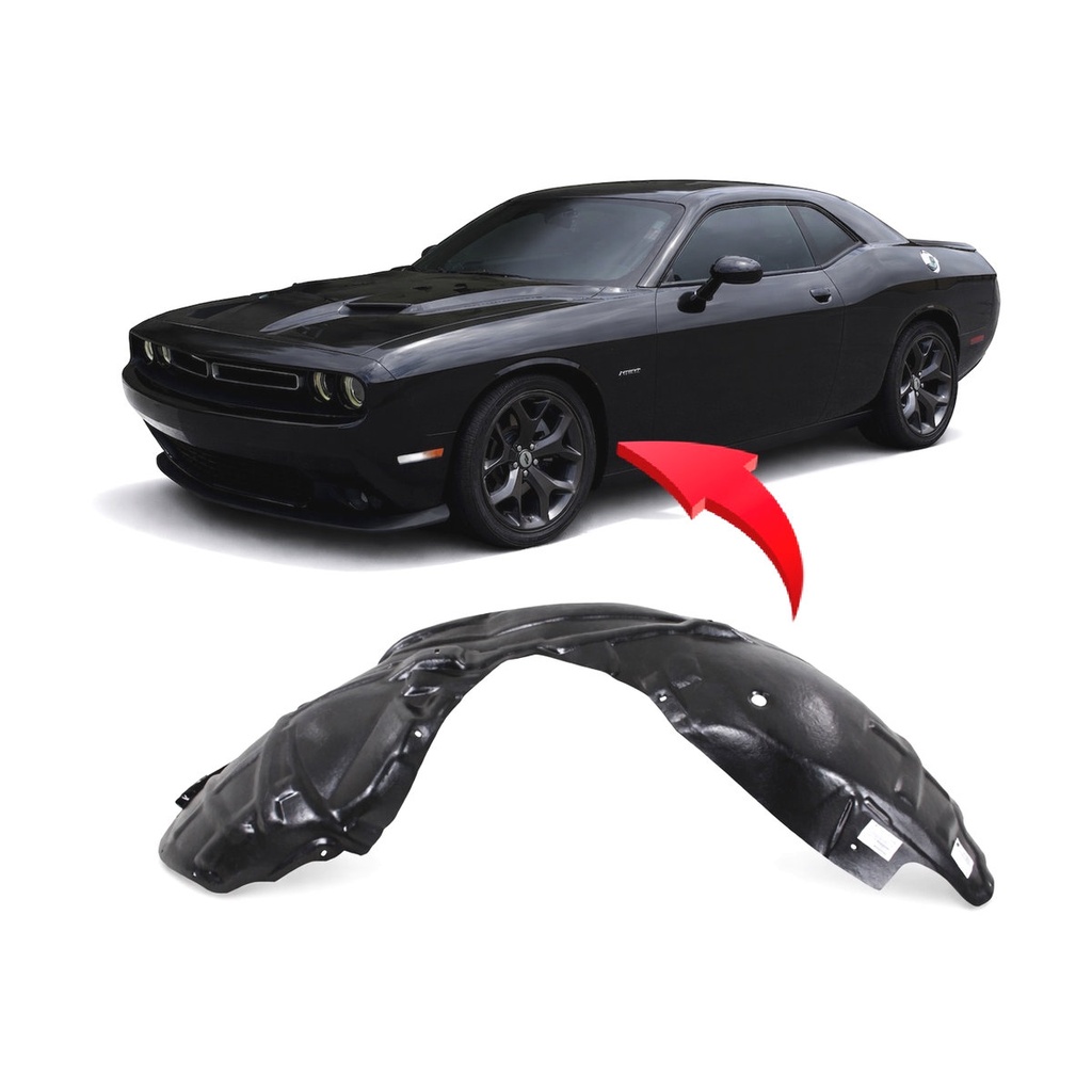 Front Left Driver Side Fender Liner for Dodge Challenger 2015-2023 CH1248173