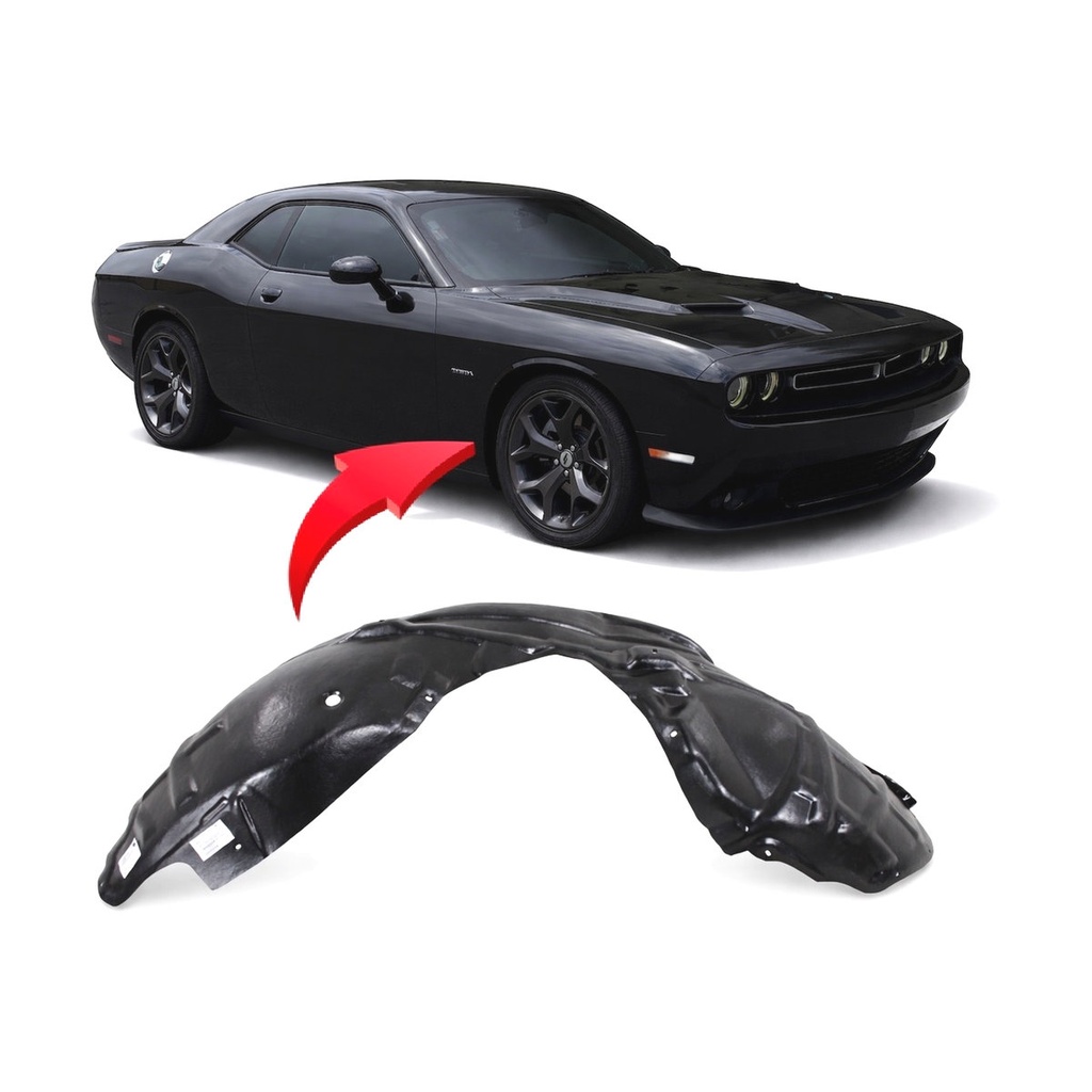 Front Right Passenger Side Fender Liner for Dodge Challenger 2015-2023 CH1249173