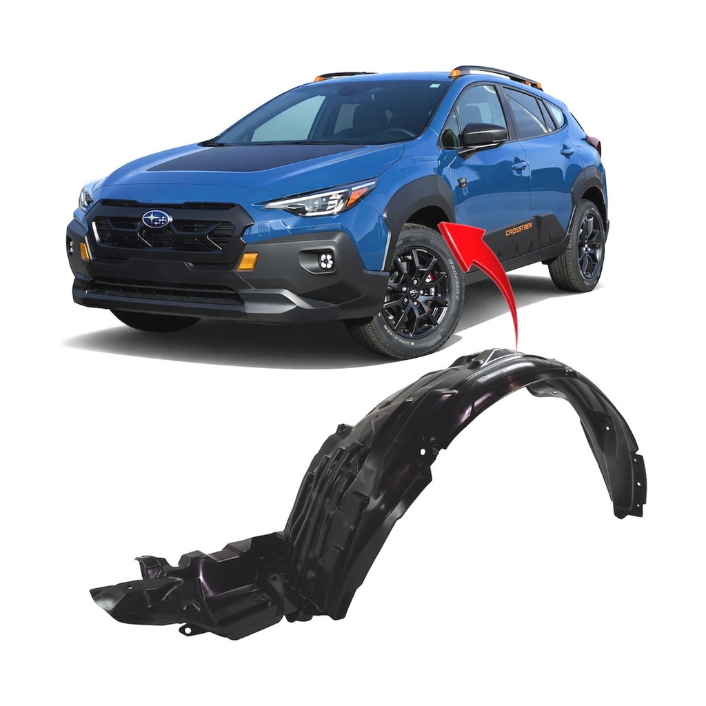 Front Left Driver Side Fender Liner for Subaru Crosstrek 2018-2023 SU1248131