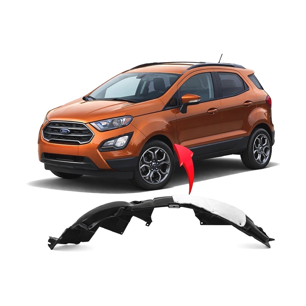 Front Left Driver Side Fender Liner for Ford EcoSport 2018-2021 FO1248199