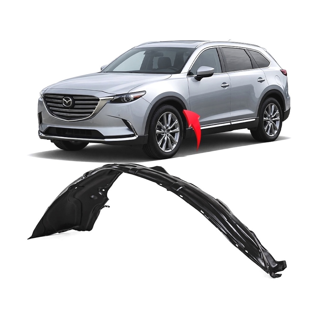 Front Left Driver Side Fender Liner for Mazda CX-9 2010-2015 MA1248144