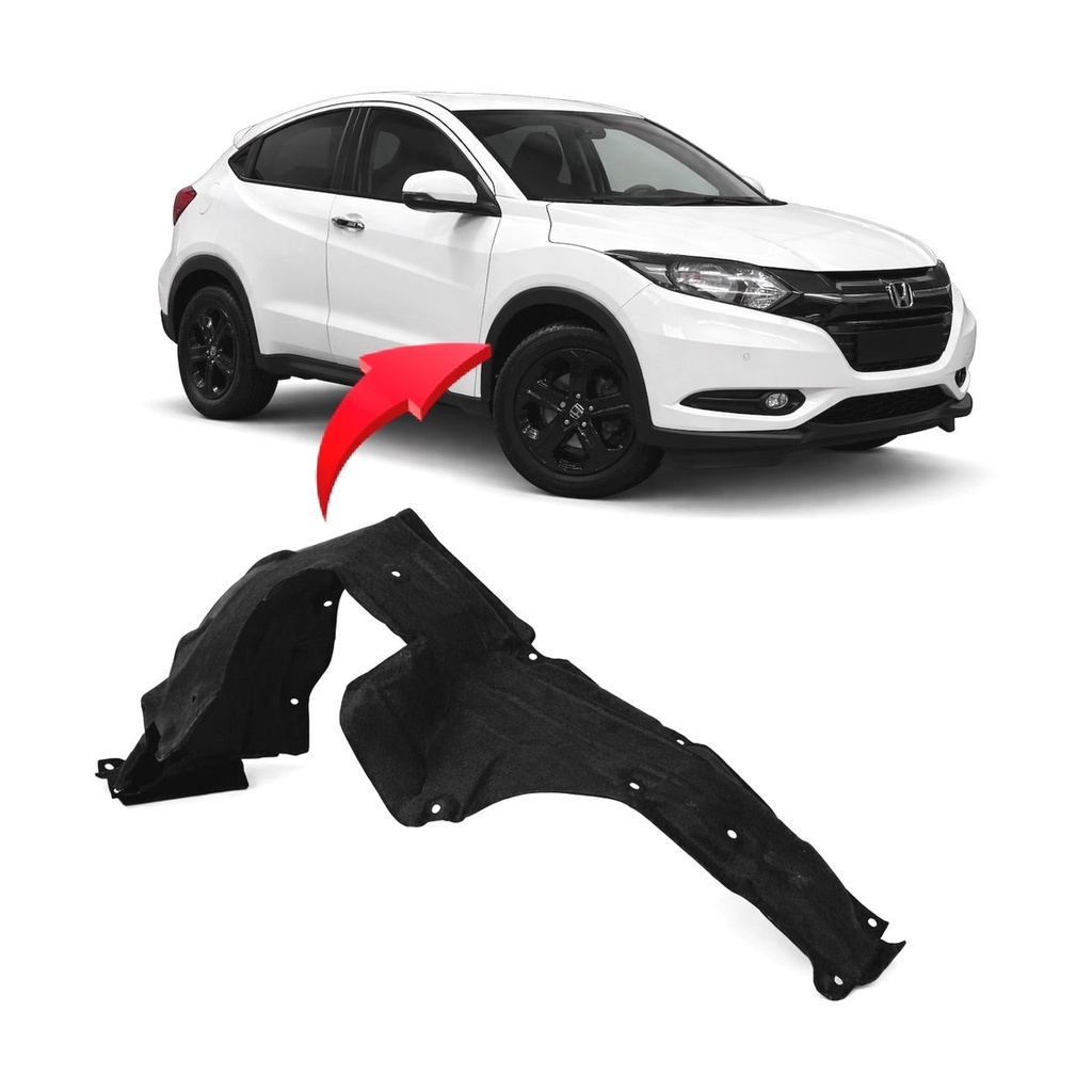 Front Right Passenger Side Fender Liner for Honda HR-V 2016-2018 HO1249164