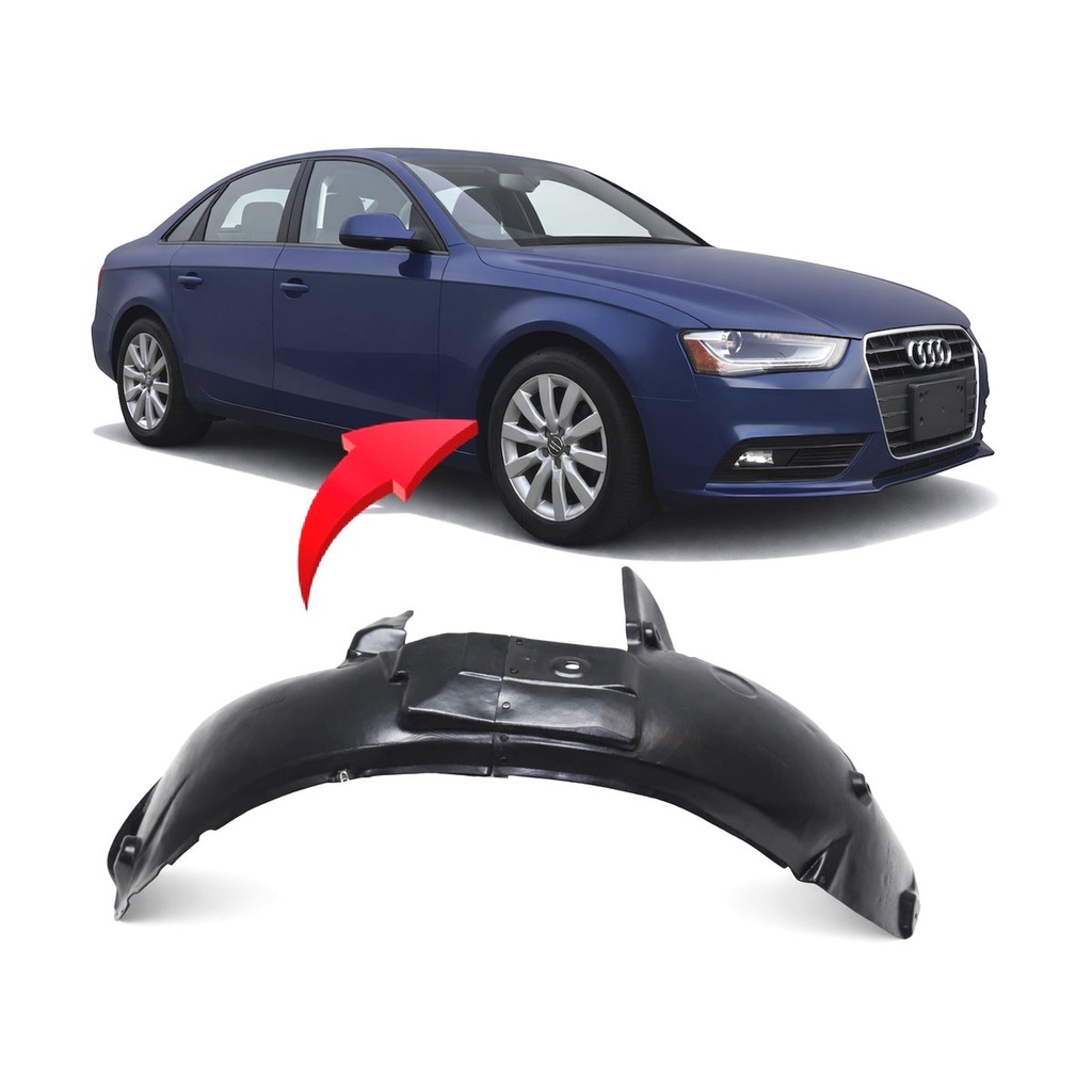 Front Right Passenger Side Fender Liner for Audi A4 2013-2016 AU1249128