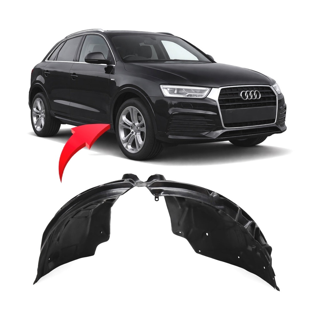 Front Right Passenger Side Fender Liner for Audi Q3 2015-2018 AU1249138