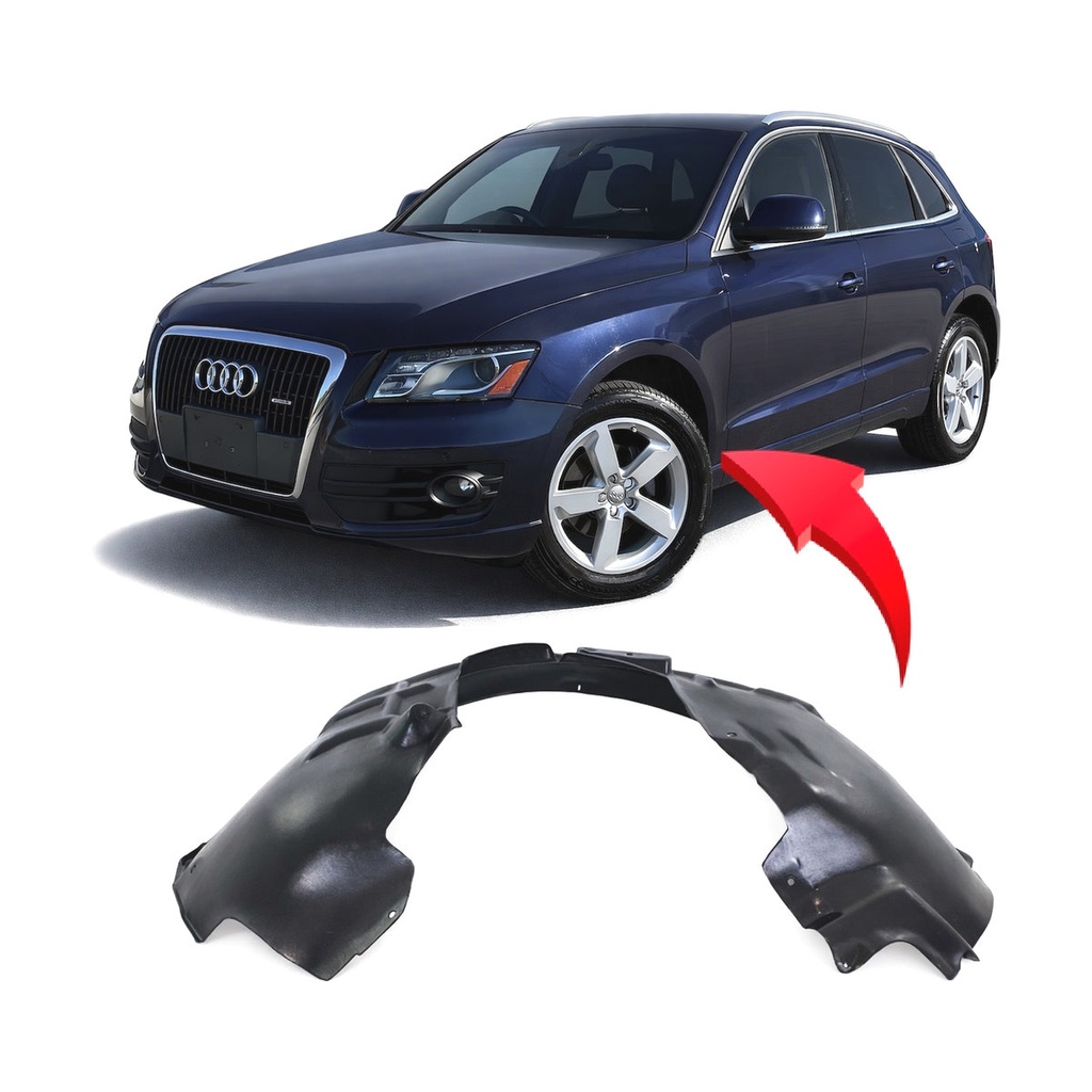 Front Left Driver Side Fender Liner for Audi Q5 2009-2017 AU1248122