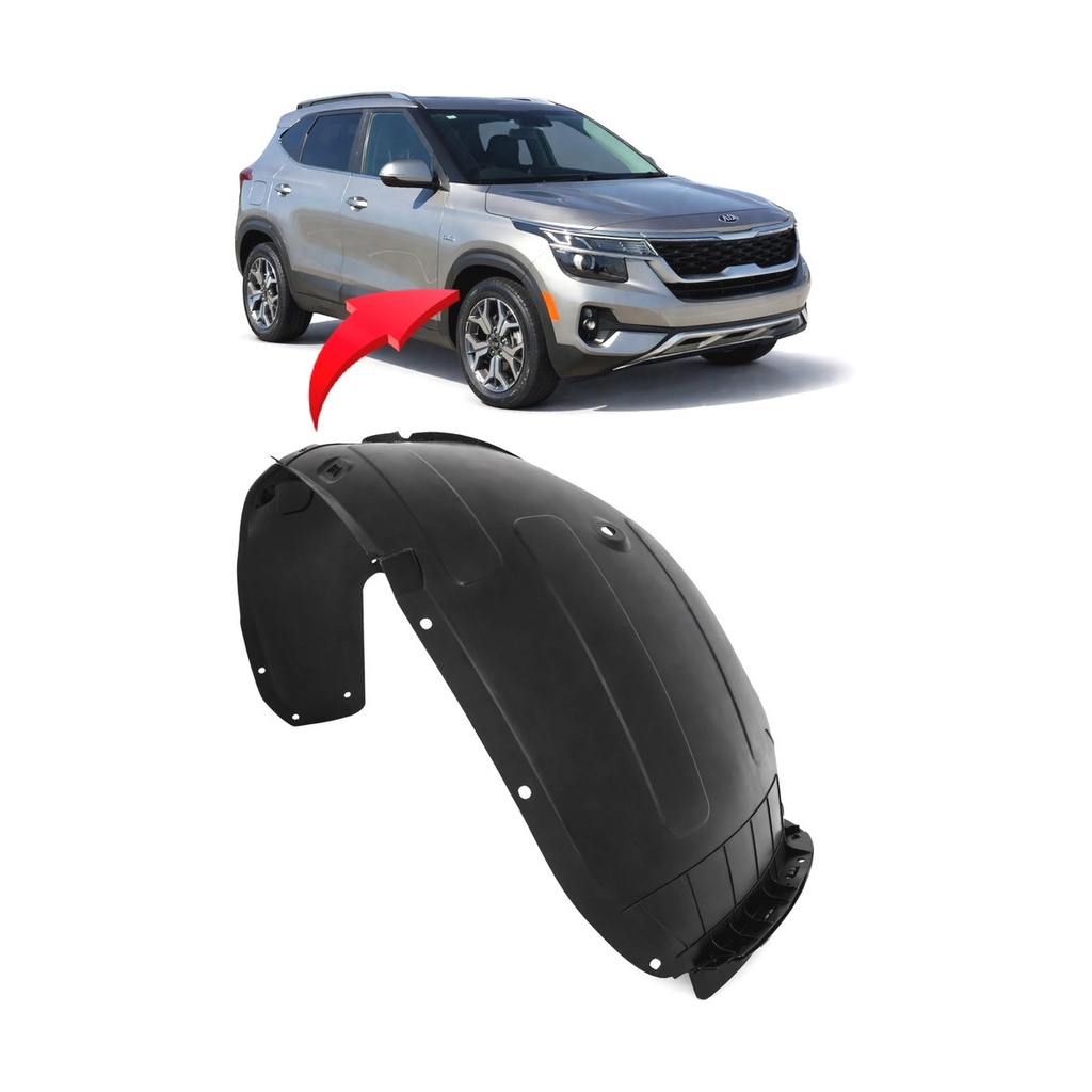 Front Right Passenger Side Fender Liner for Kia Seltos 2021-2023 KI1249168