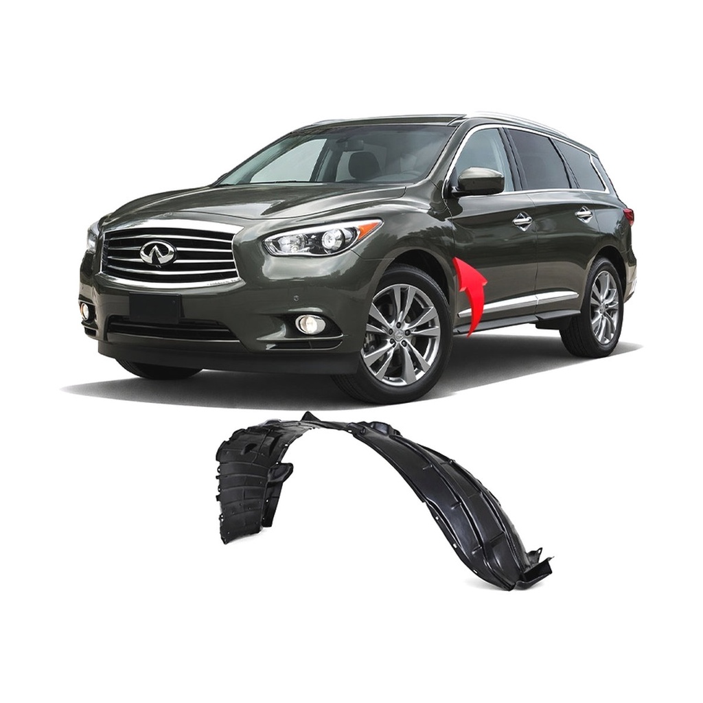 Front Left Driver Side Fender Liner for Nissan Pathfinder 2013-2014 NI1248137