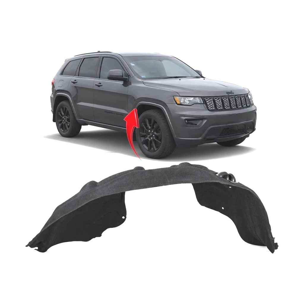 Front Passenger Side Fender Liner for Jeep Grand Cherokee WK 2014-2022 CH1249153