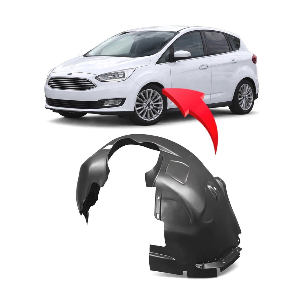 Front Left Driver Side Fender Liner for Ford C-Max 2013-2018 FO1248157