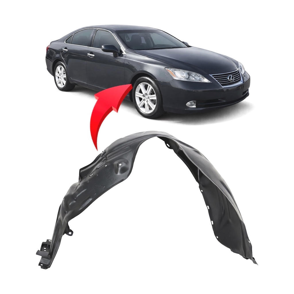 Front Right Passenger Side Fender Liner for Lexus ES350 2007-2009 LX1251116