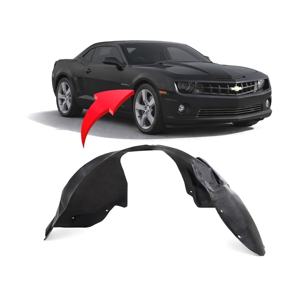 Front Right Passenger Side Fender Liner for Chevrolet Camaro 2010-2013 GM1249212