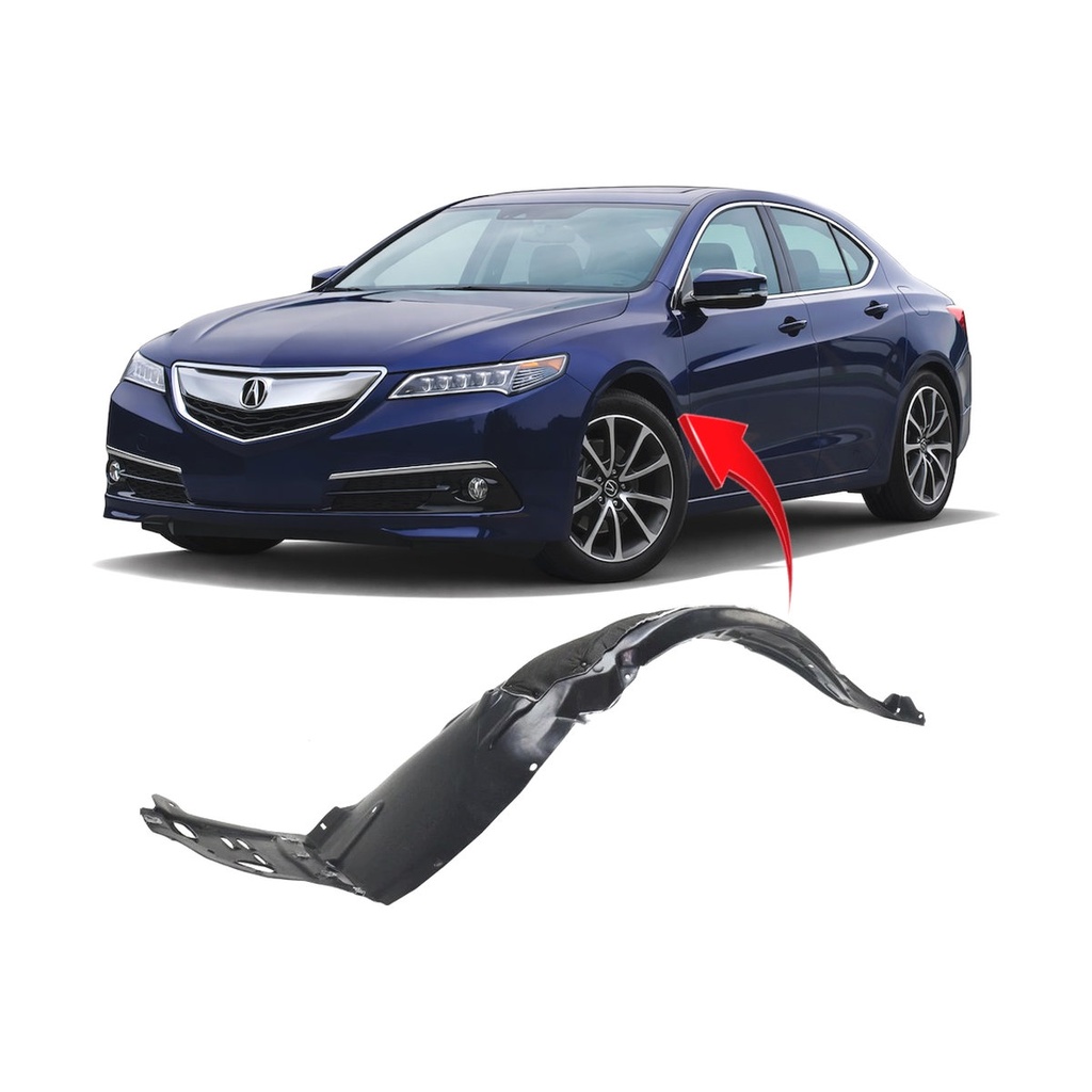 Front Left Driver Side Fender Liner for Acura TLX 2015-2017 AC1248136