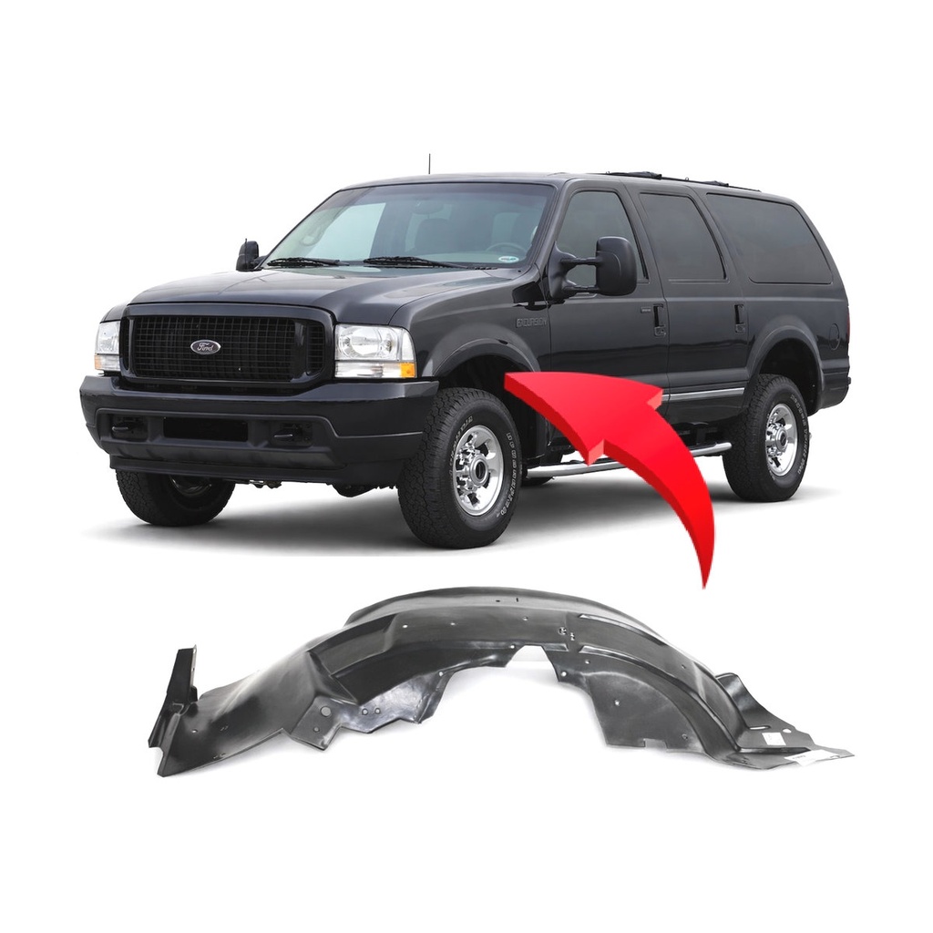 Front Driver Side Fender Liner for Ford F-250 Super Duty 1999-2004 FO1246108