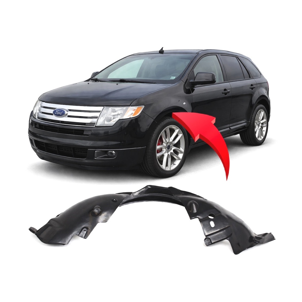 Front Left Driver Side Fender Liner for Ford Edge 2007-2010 FO1248130