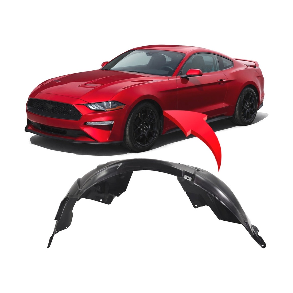 Front Left Driver Side Fender Liner for Ford Mustang 2018-2023 FO1248189