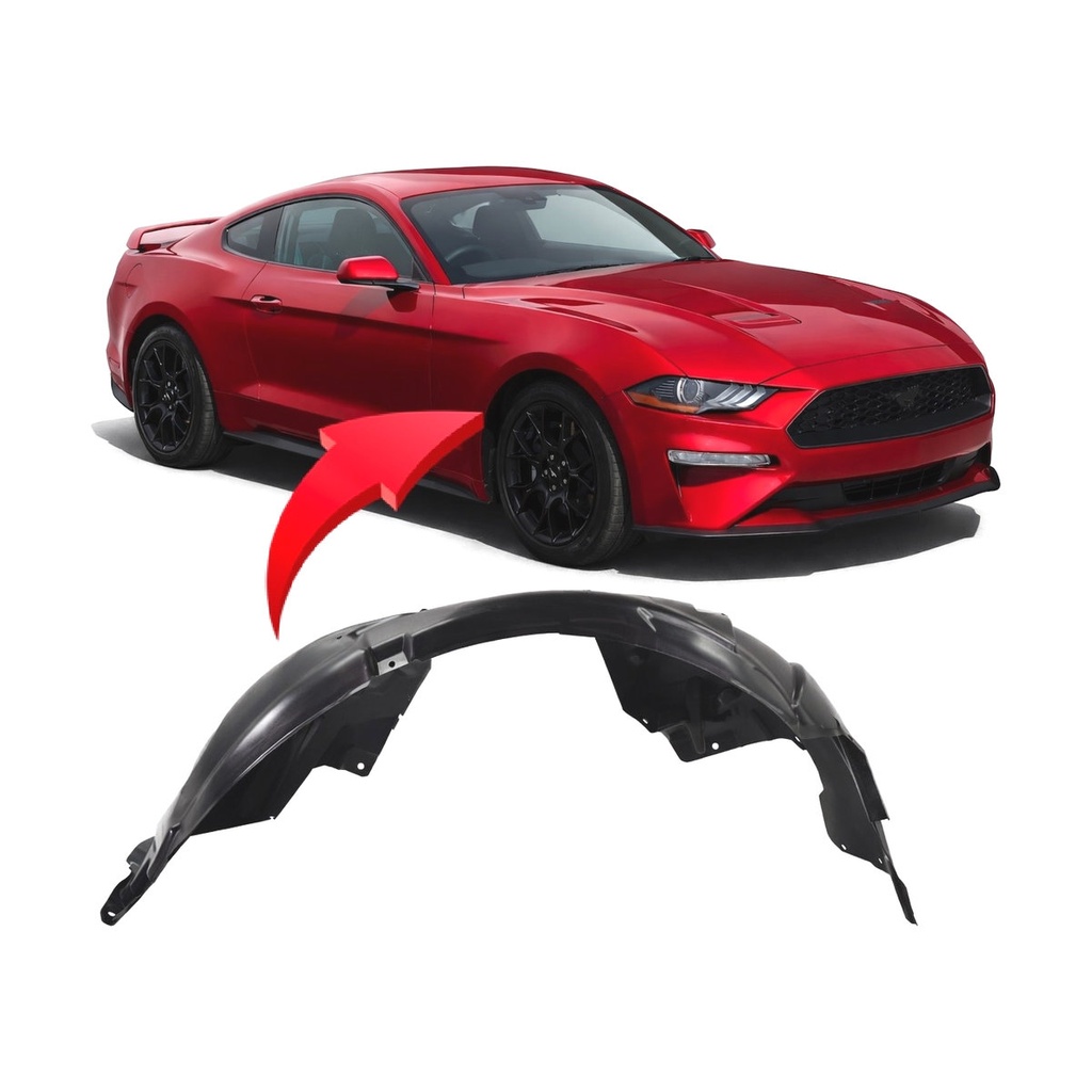 Front Right Passenger Side Fender Liner for Ford Mustang 2018-2023 FO1249189