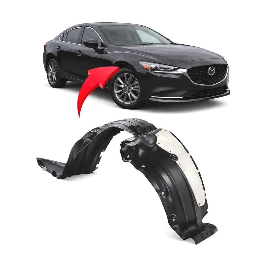 Front Right Passenger Side Fender Liner for Mazda 6 2018-2021 MA1249151