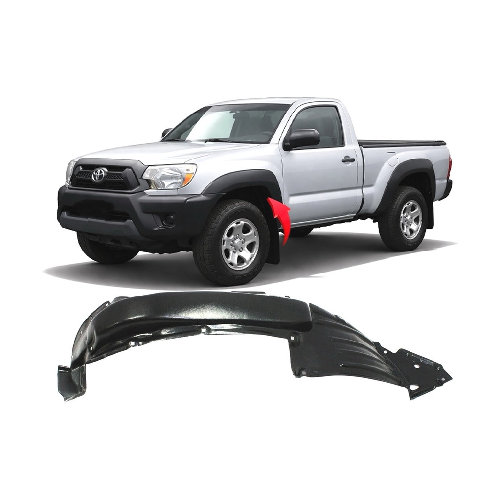 Front Left Driver Side Fender Liner for Toyota Tacoma 2012-2015 TO1248175