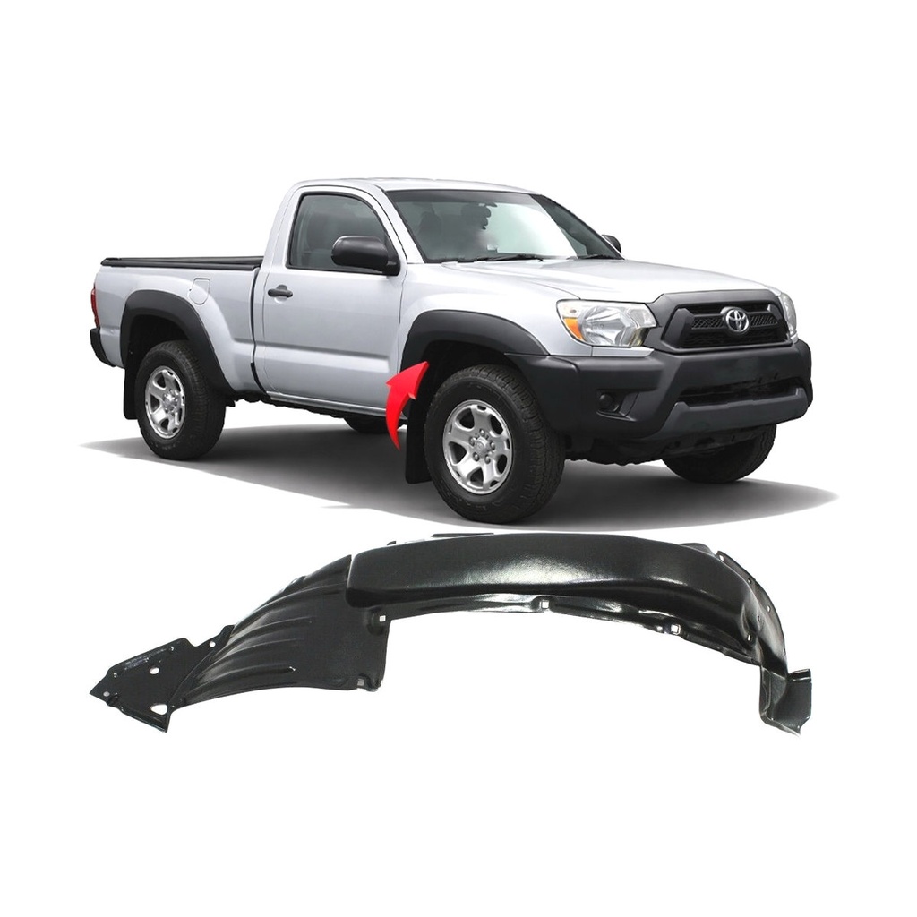 Front Right Passenger Side Fender Liner for Toyota Tacoma 2012-2015 TO1249175