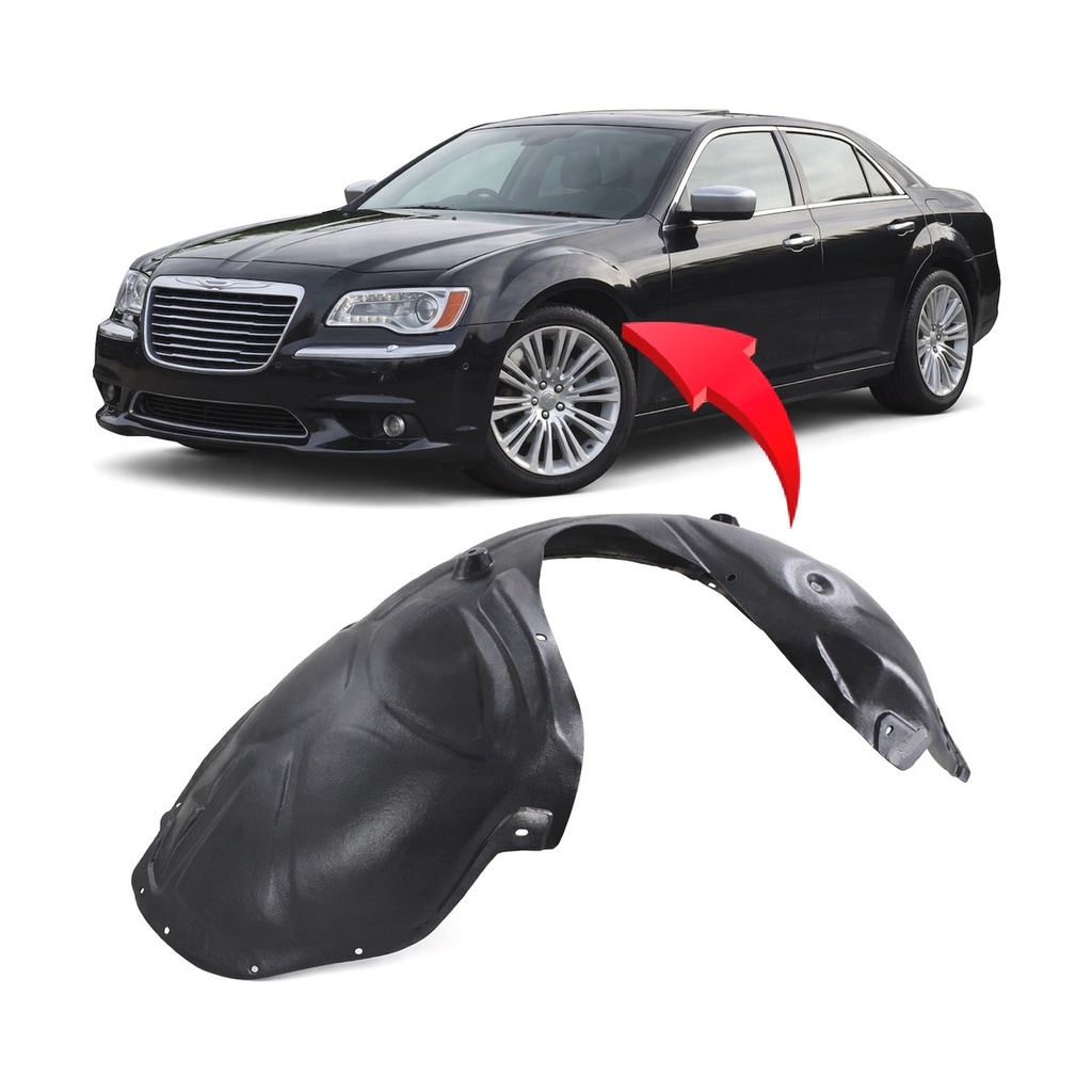 Front Left Driver Side Fender Liner for Chrysler 300 2011-2014 CH1248155