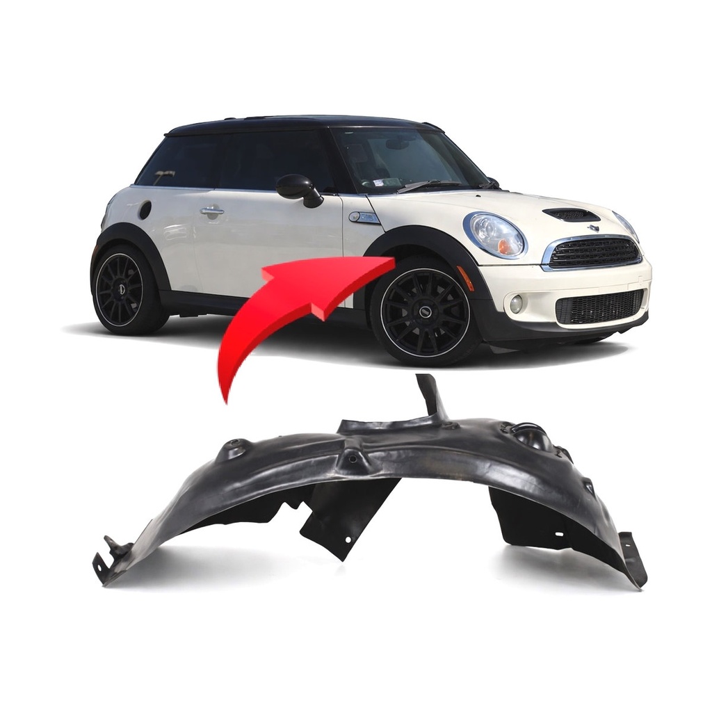 Front Right Passenger Side Fender Liner for Mini Cooper 2007-2015 MC1249102