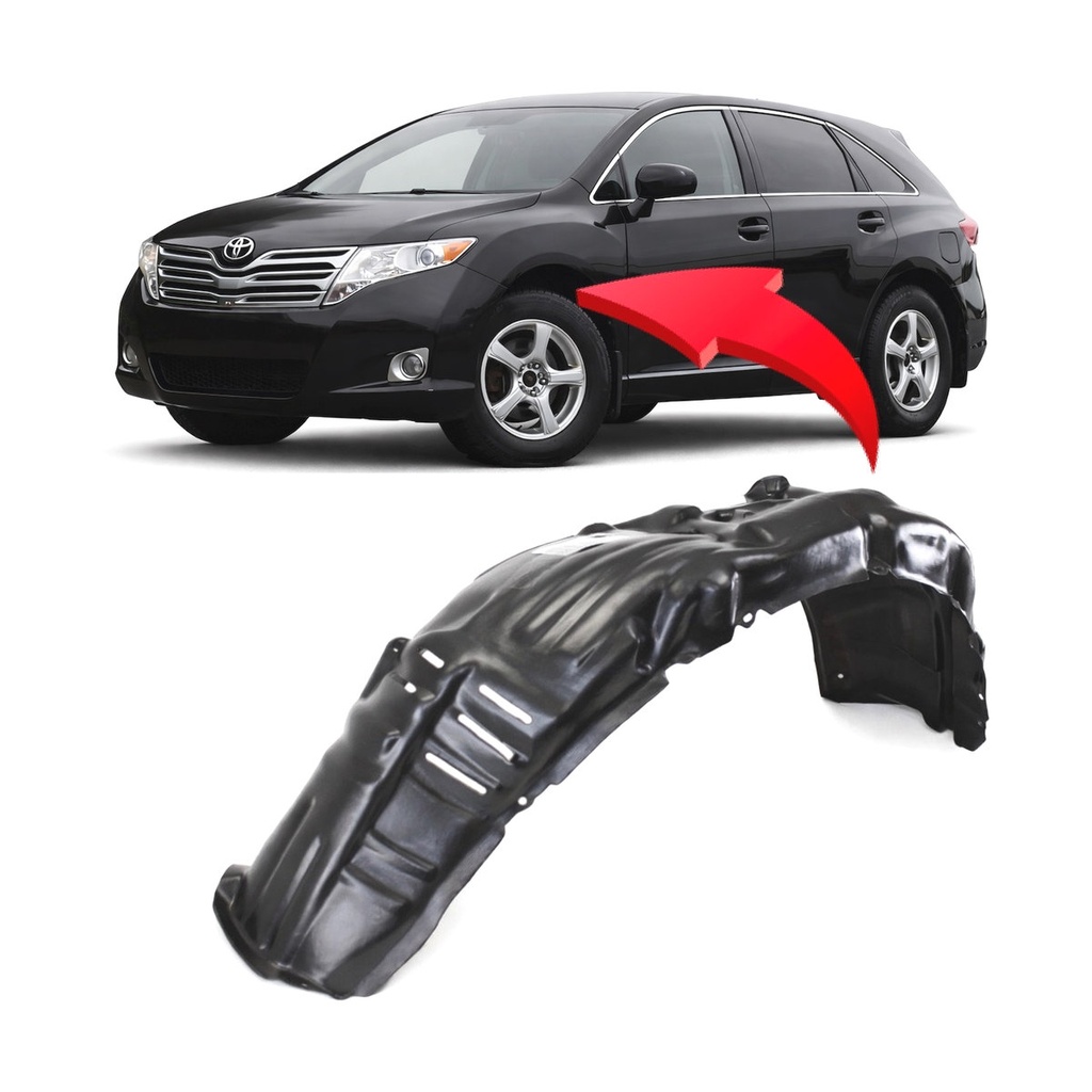 Front Left Driver Side Fender Liner for Toyota Venza 2009-2012 TO1248157