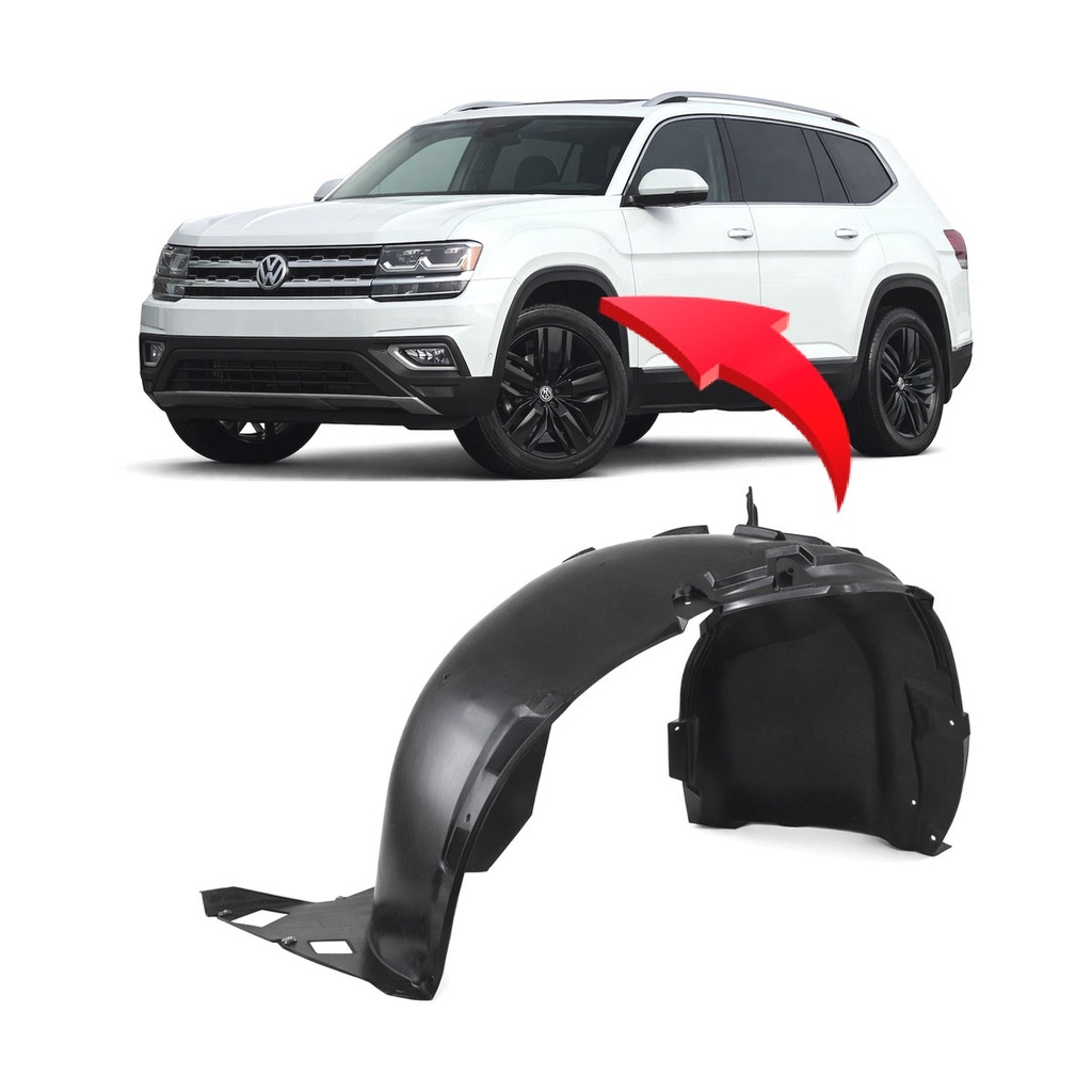 Front Left Driver Side Fender Liner for Volkswagen Atlas 2018-2023 VW1248151